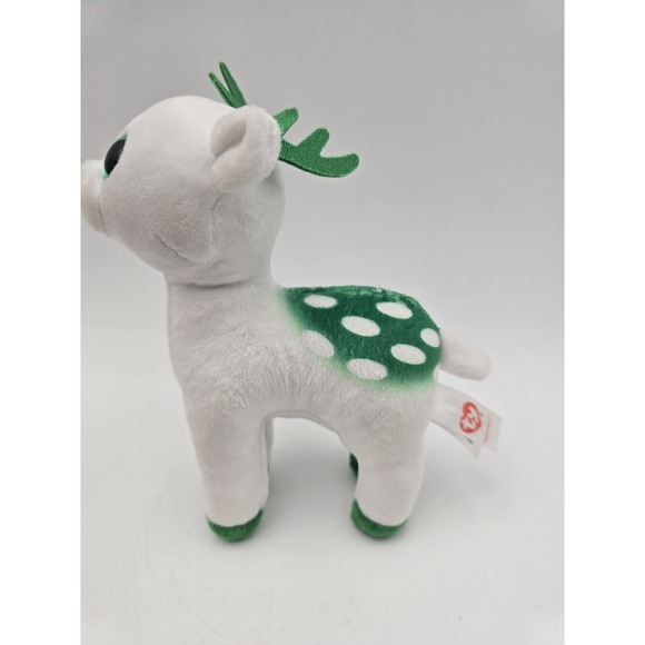 Lot Of 4 Beanie Plush Christmas Toys Reindeer Santa Frosty Snowman Ty & Gemmy - Picture 14 of 14